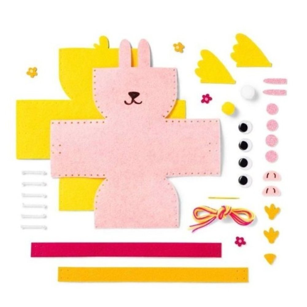 Target Mondo Llama Easter Baskets Kit Felt Crafts Ages 6 Plus - Picture 6 of 7